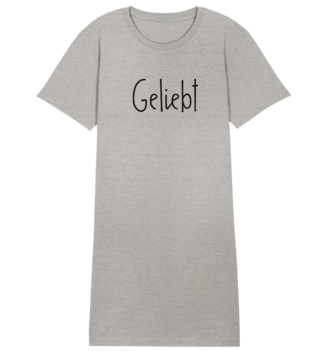Geliebt - Ladies Organic Shirt Dress - wertvoll und geliebt