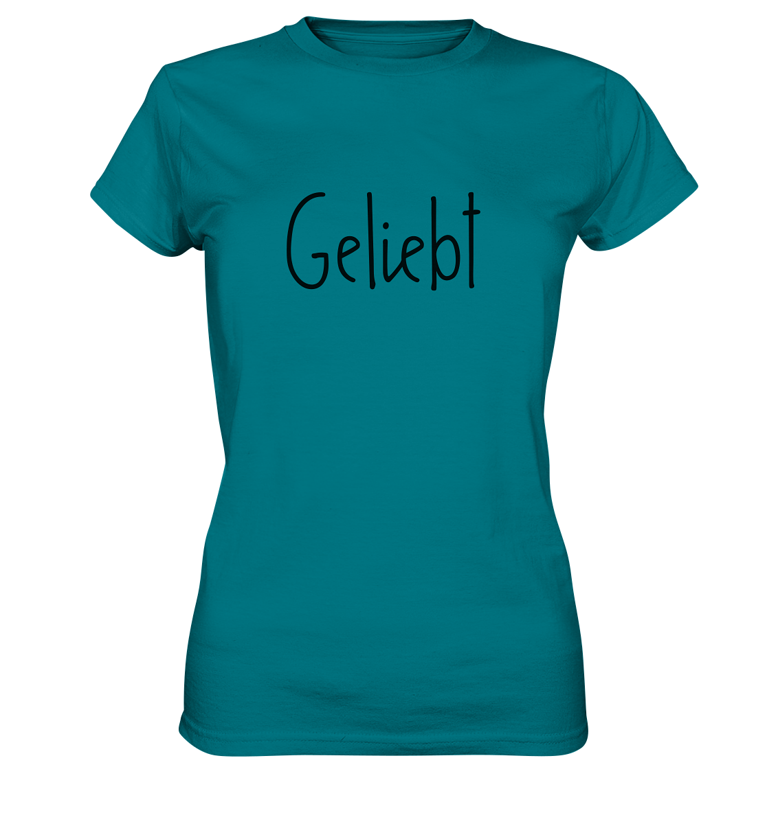 Geliebt - Ladies Premium Shirt - wertvoll und geliebt