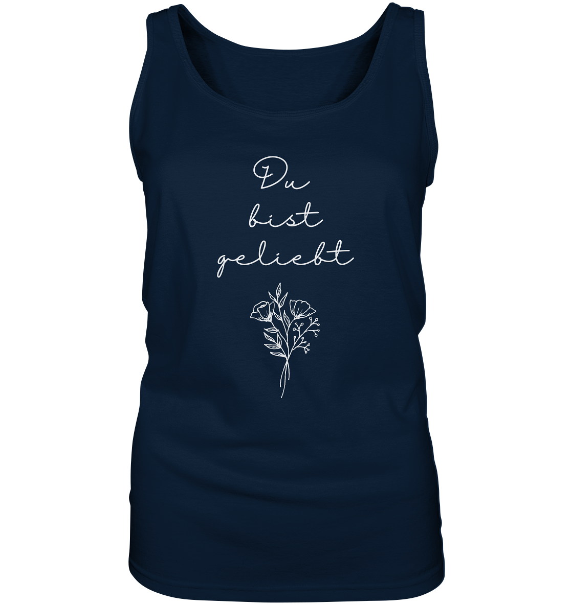 Du bist geliebt - Ladies Tank-Top - wertvoll und geliebt