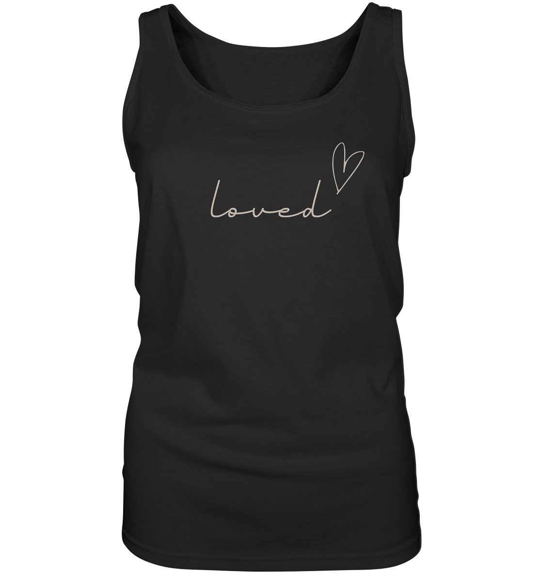 loved - Ladies Tank-Top - wertvoll und geliebt