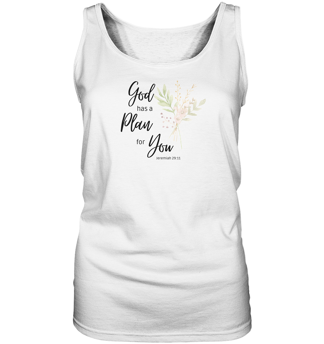 Jeremiah 29:11 - Ladies Tank-Top - wertvoll und geliebt