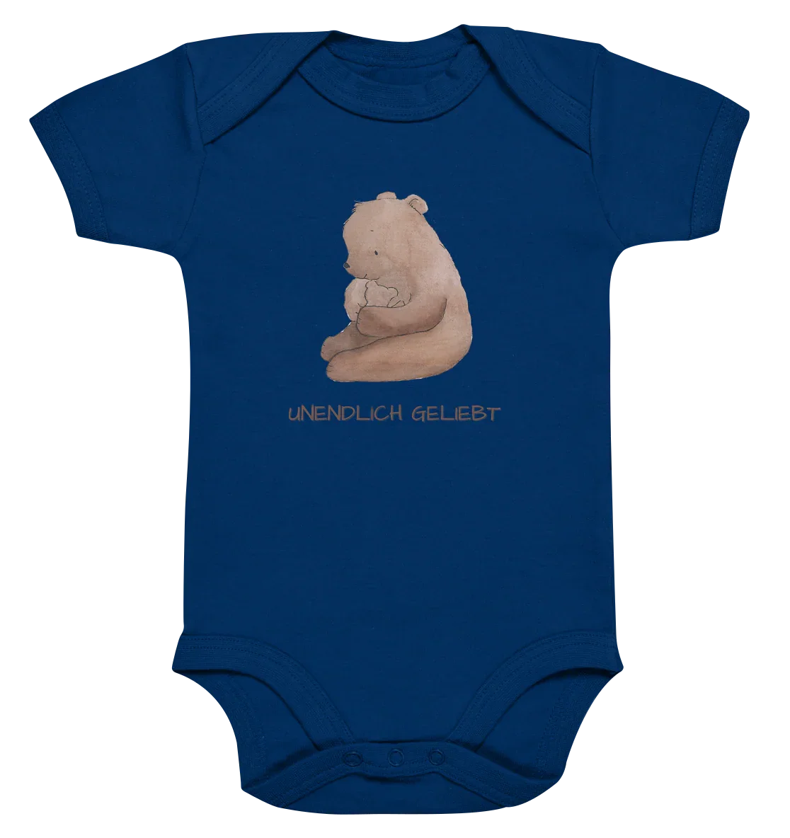 Unendlich geliebt - Organic Baby Bodysuit - wertvoll und geliebt