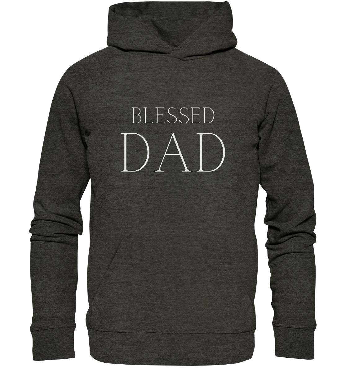 Blessed dad - Organic Basic Hoodie - wertvoll und geliebt