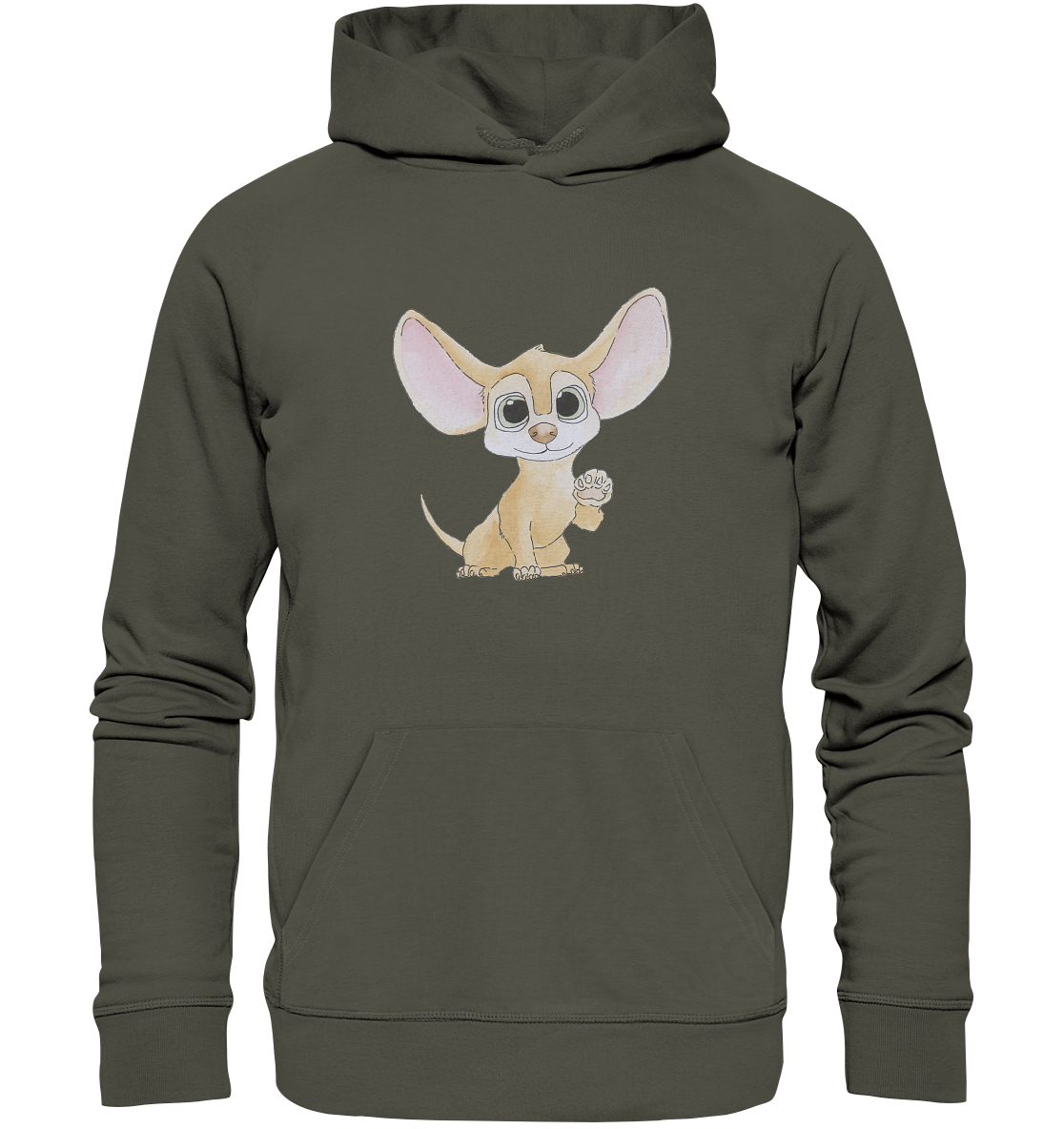 Milky - Organic Basic Hoodie - wertvoll und geliebt