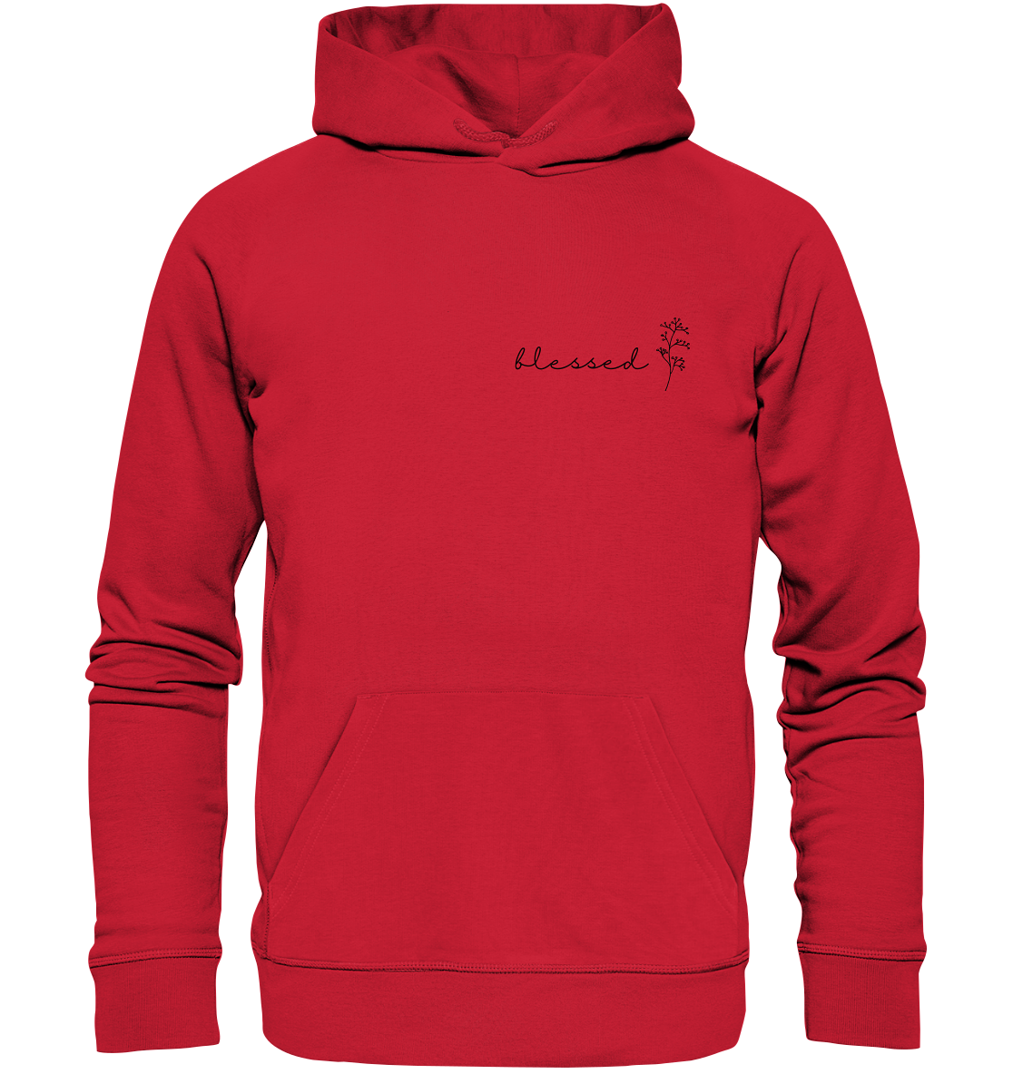 blessed - Organic Basic Hoodie - wertvoll und geliebt