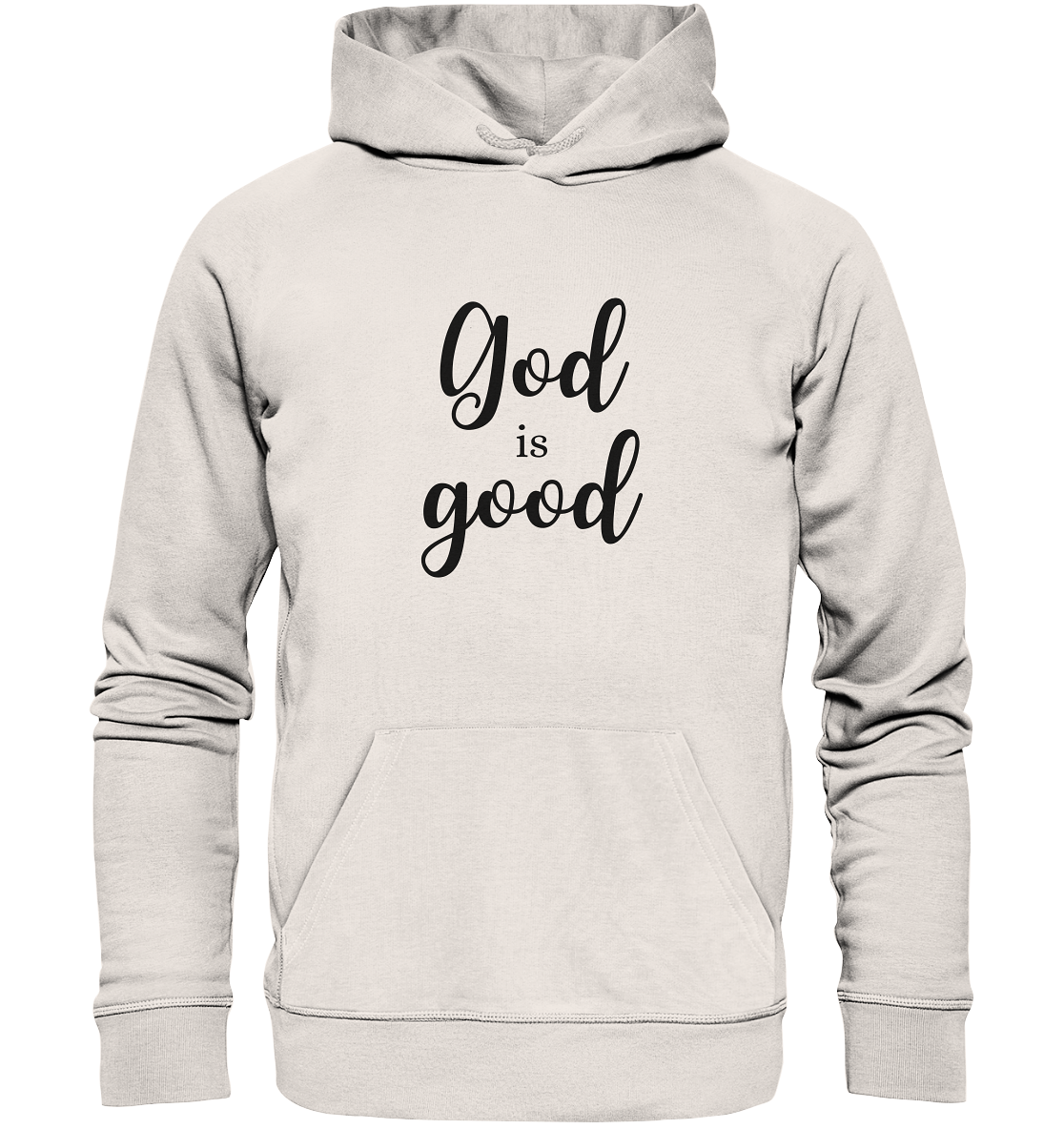 God is good - Organic Basic Hoodie - wertvoll und geliebt