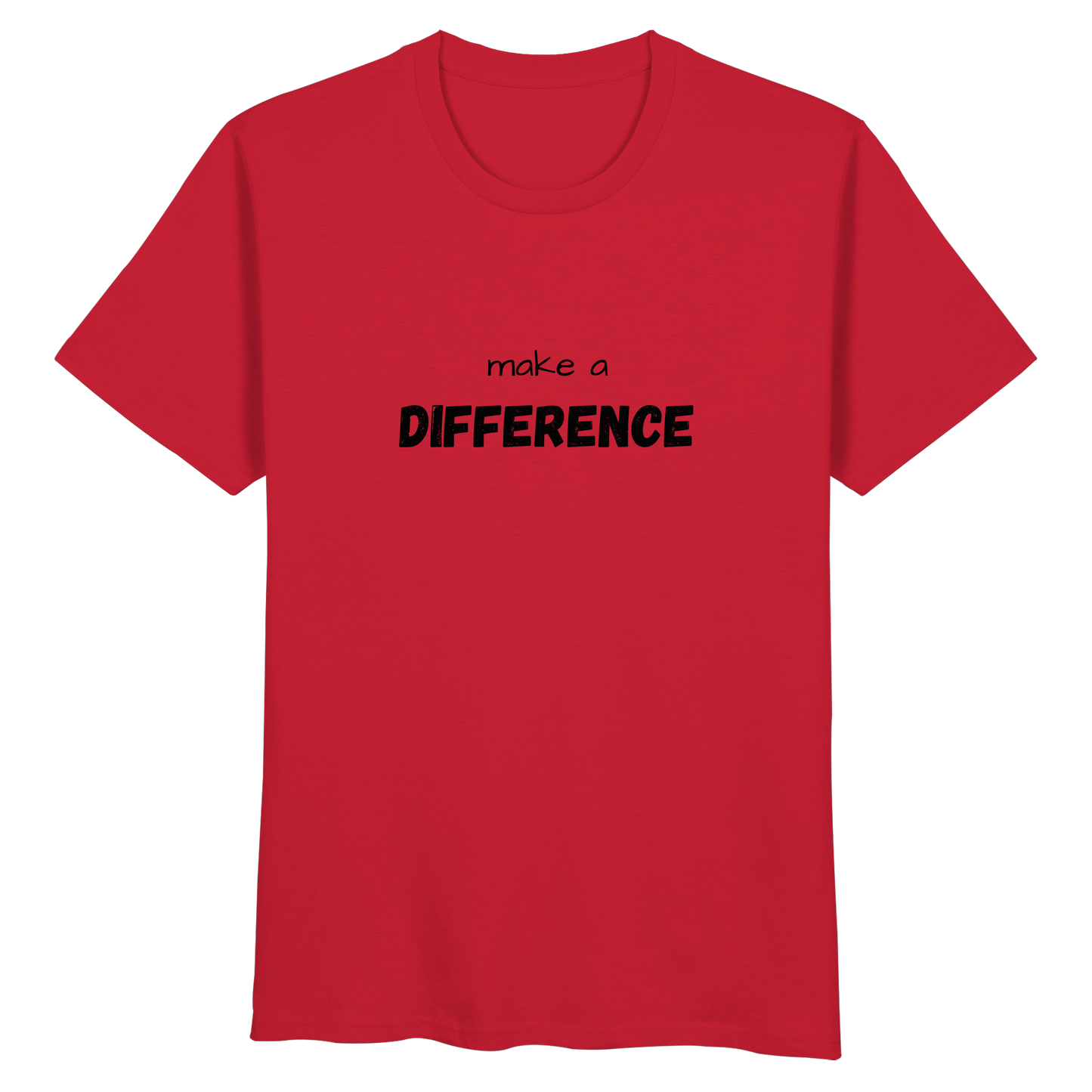 make a difference - Organic Basic Shirt - wertvoll und geliebt