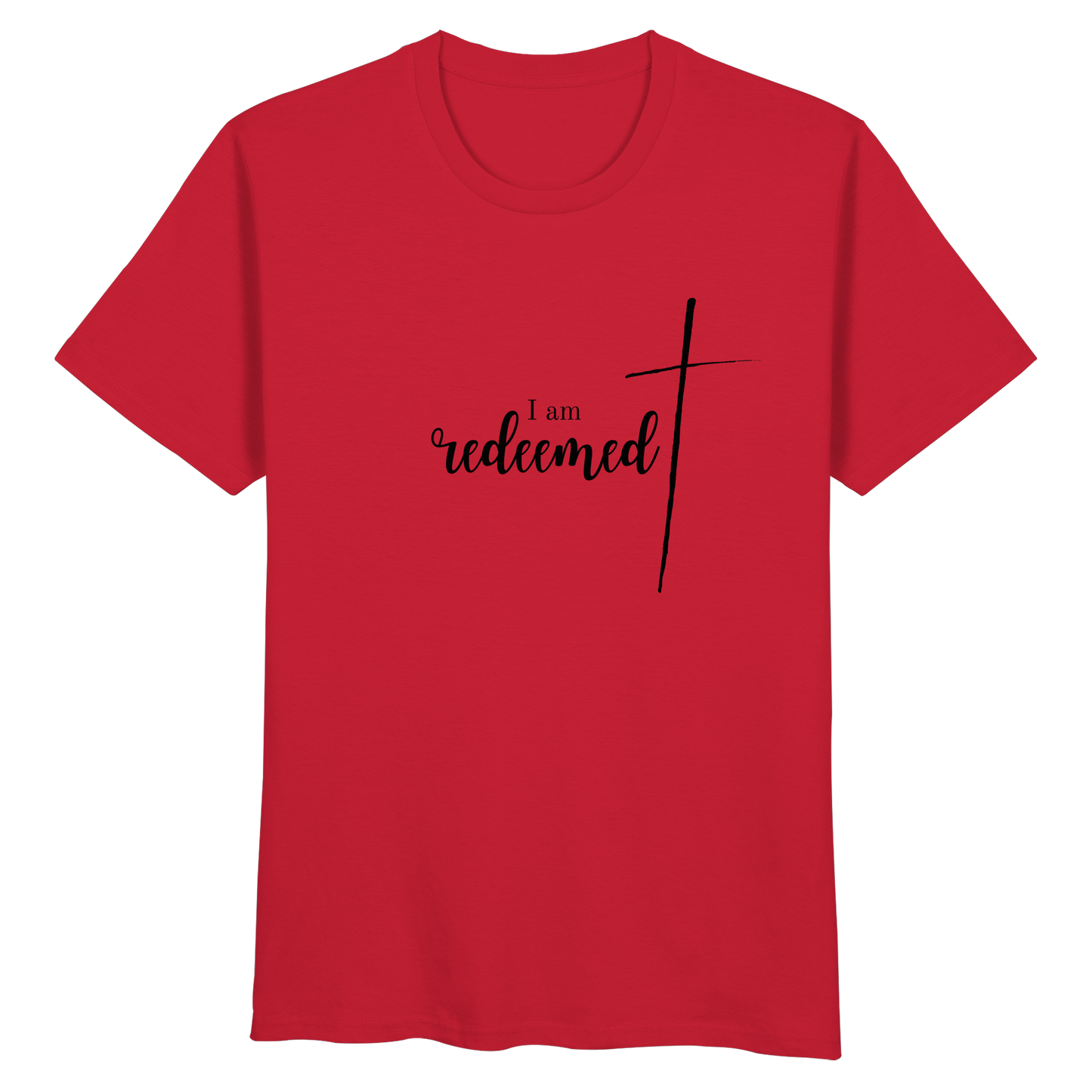 I am redeemed - Organic Basic Shirt - wertvoll und geliebt