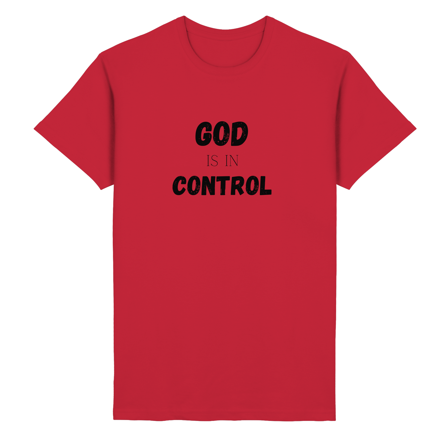 God is in control H - Organic Basic Shirt - wertvoll und geliebt