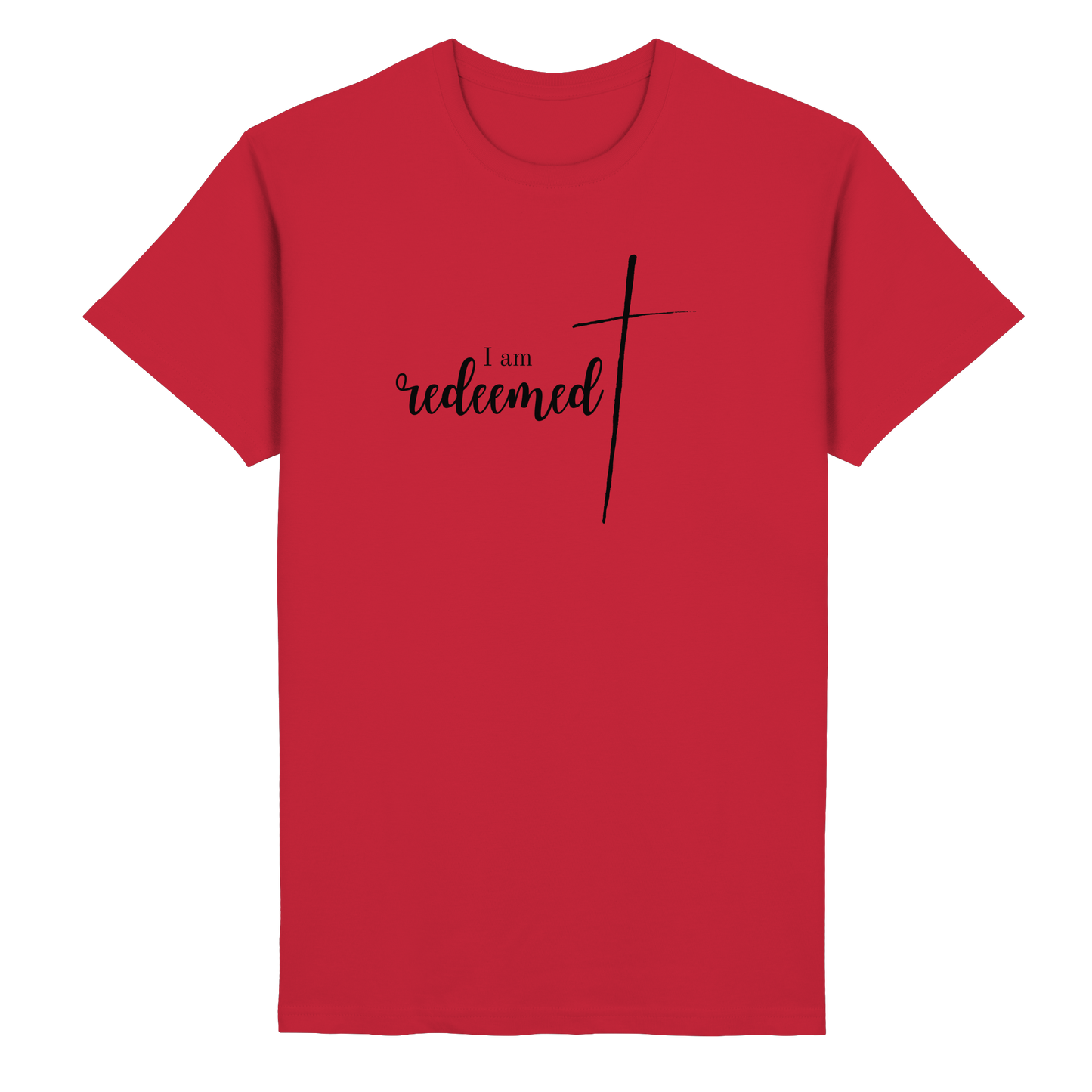 I am redeemed H - Organic Basic Shirt - wertvoll und geliebt