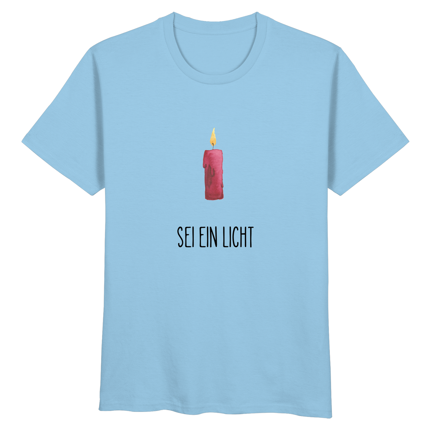 Sei ein Licht - Organic Basic Shirt - wertvoll und geliebt