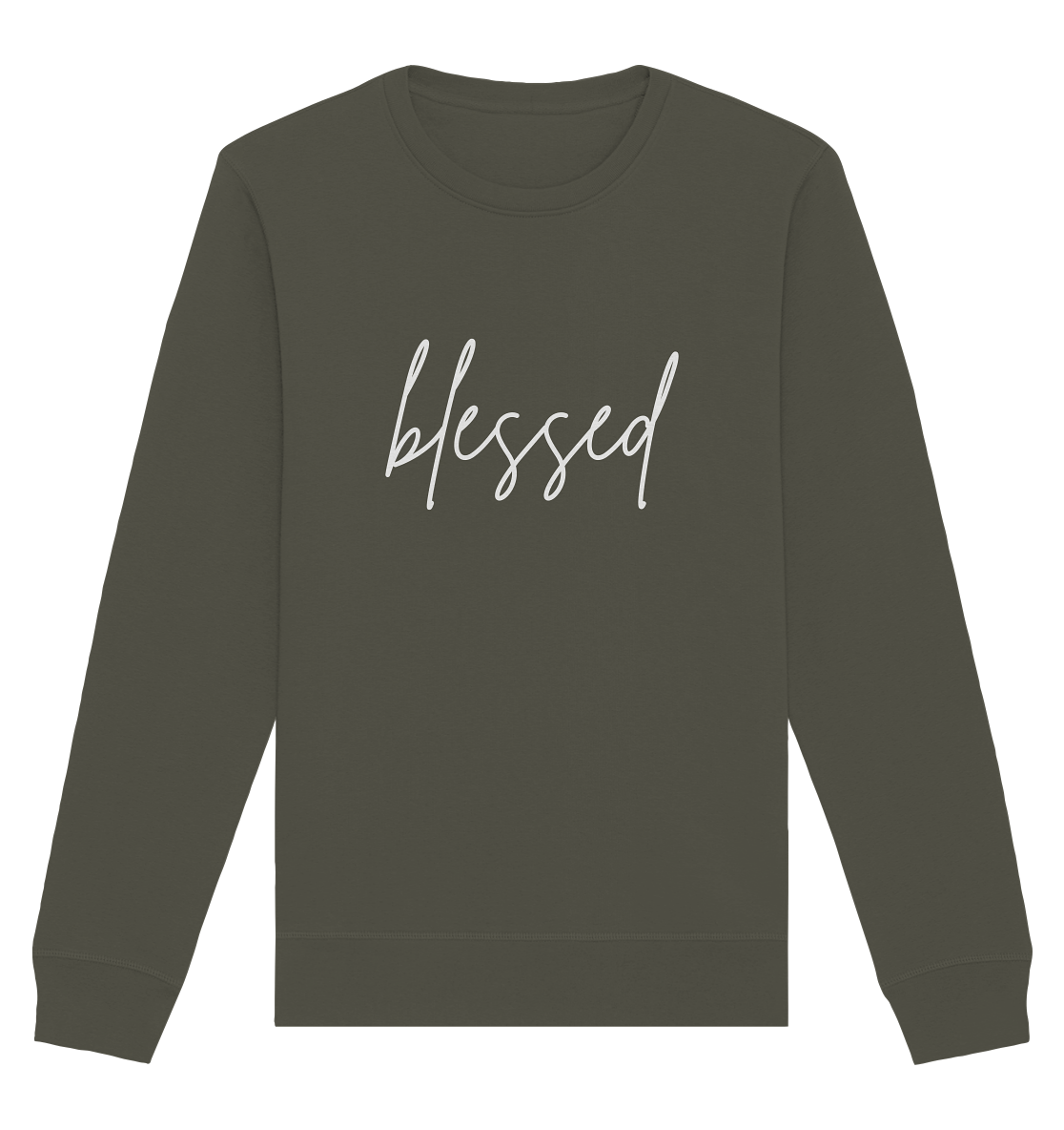 blessed - Organic Basic Unisex Sweatshirt - wertvoll und geliebt