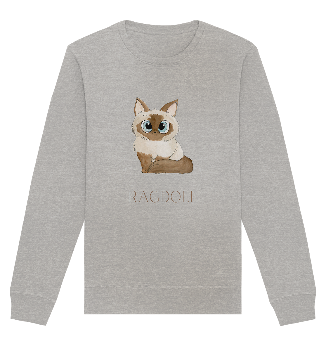 Ragdoll - Organic Basic Unisex Sweatshirt - wertvoll und geliebt