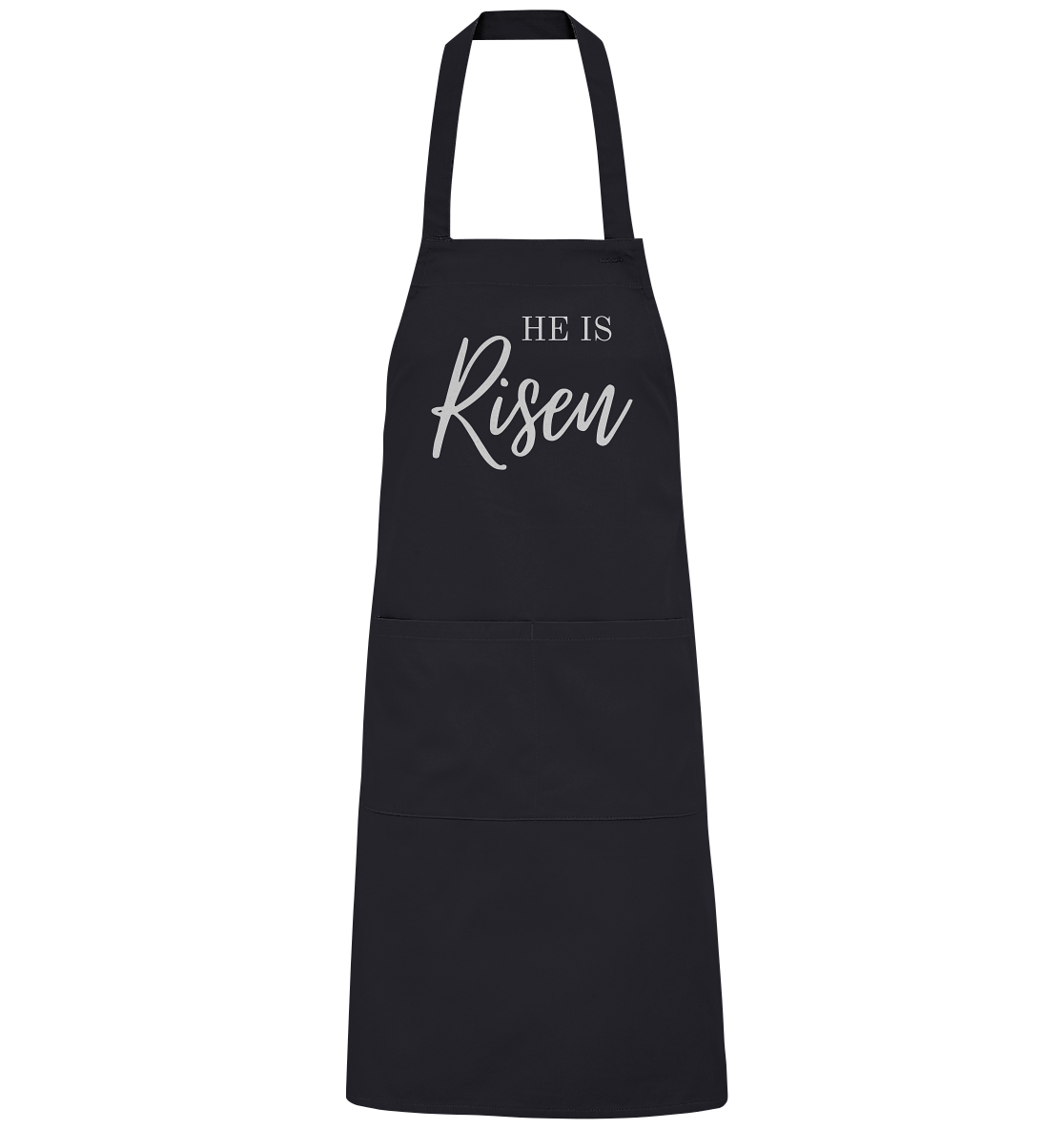 He is risen - Organic Grillschürze - wertvoll und geliebt