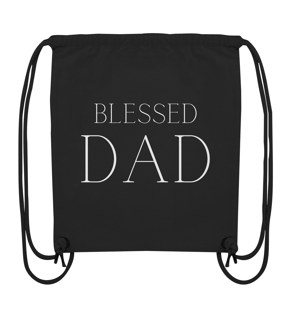 Blessed dad - Organic Gym-Bag - wertvoll und geliebt