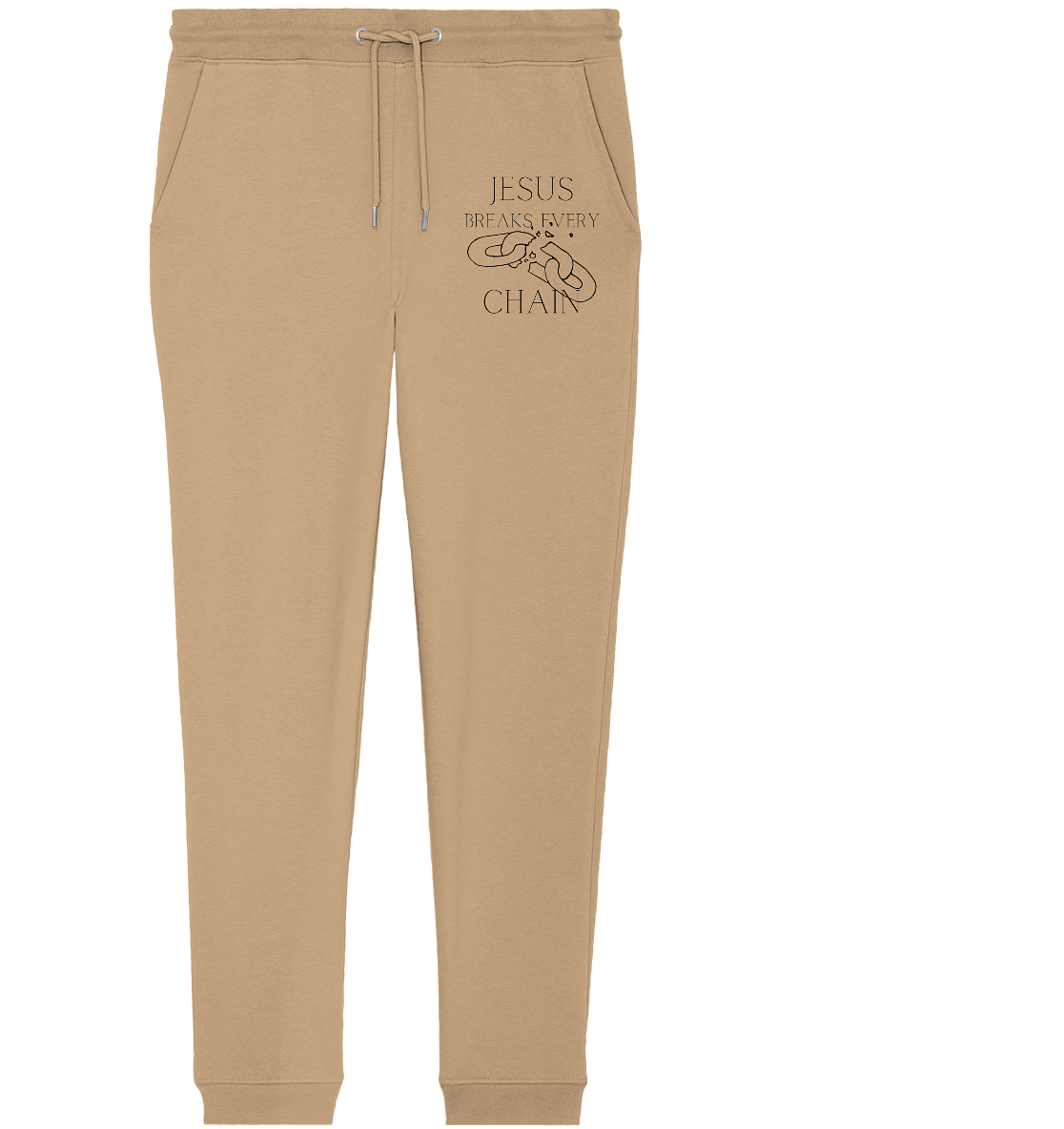 break every chain - Organic Jogger Pants - wertvoll und geliebt