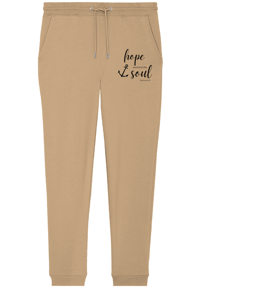 hope anchors the soul - Organic Jogger Pants - wertvoll und geliebt
