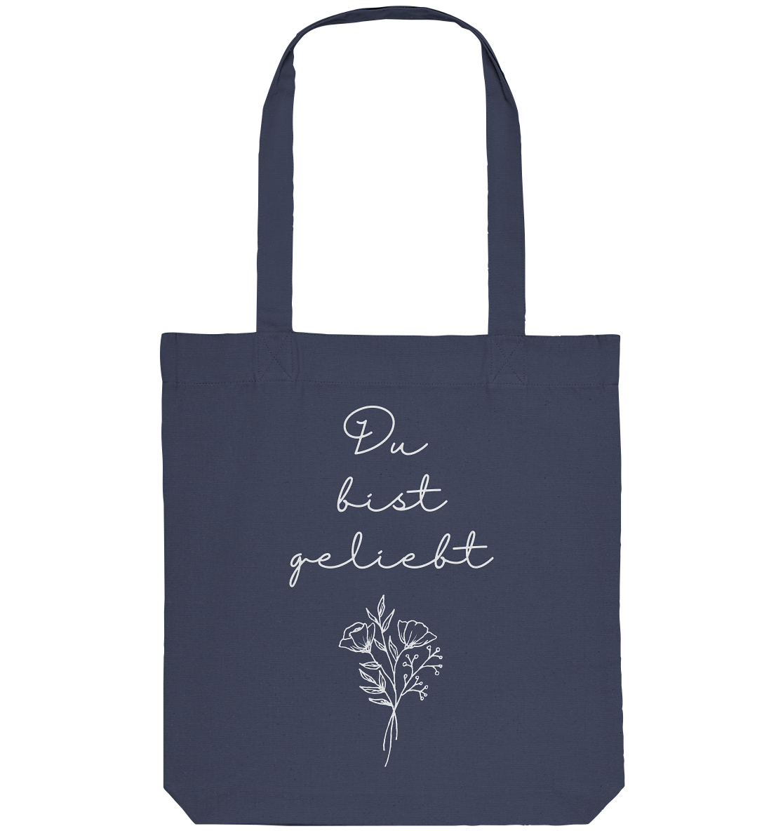 Du bist geliebt - Organic Tote-Bag - wertvoll und geliebt