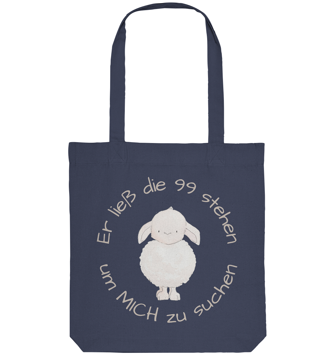 Er ließ die 99 stehen - Organic Tote-Bag - wertvoll und geliebt