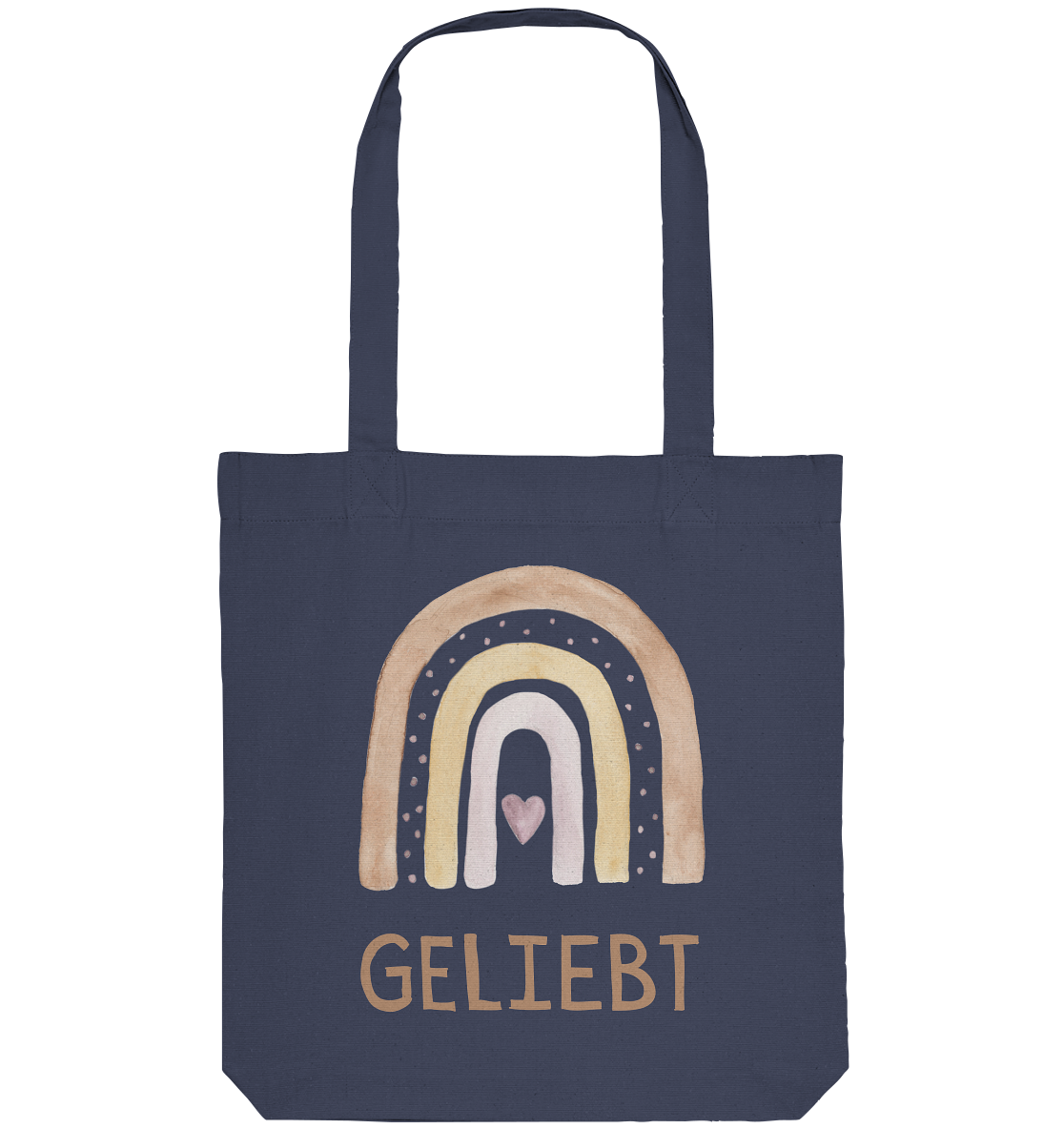 Geliebt Mädchen - Organic Tote-Bag - wertvoll und geliebt