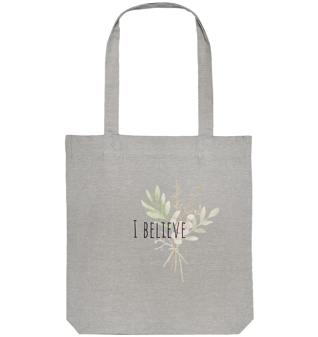 I believe - Organic Tote-Bag - wertvoll und geliebt