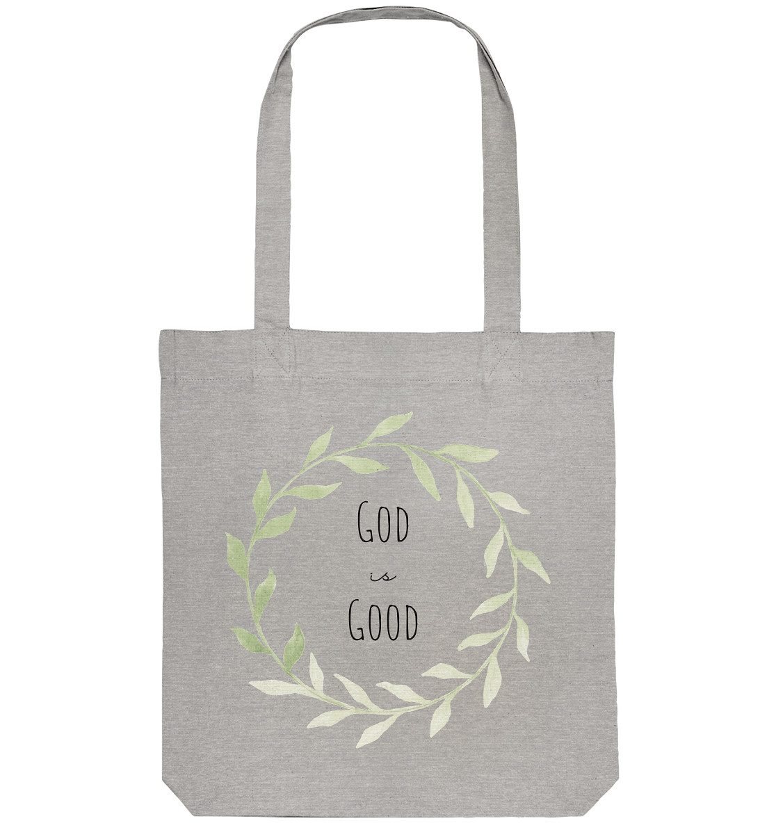 God is good - Organic Tote-Bag - wertvoll und geliebt