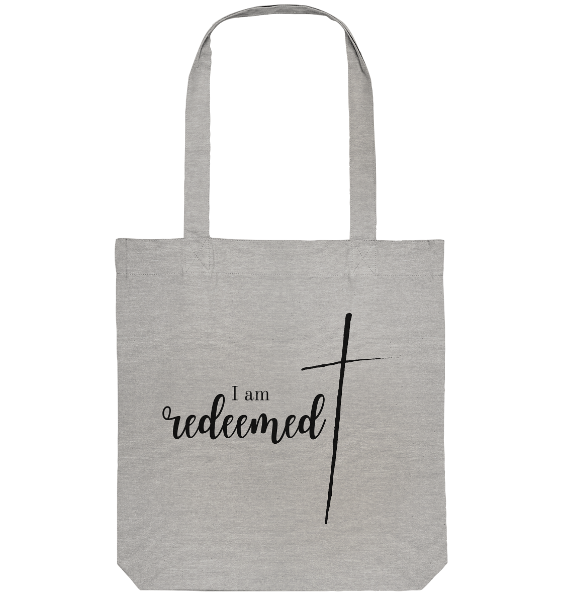I am redeemed - Organic Tote-Bag - wertvoll und geliebt