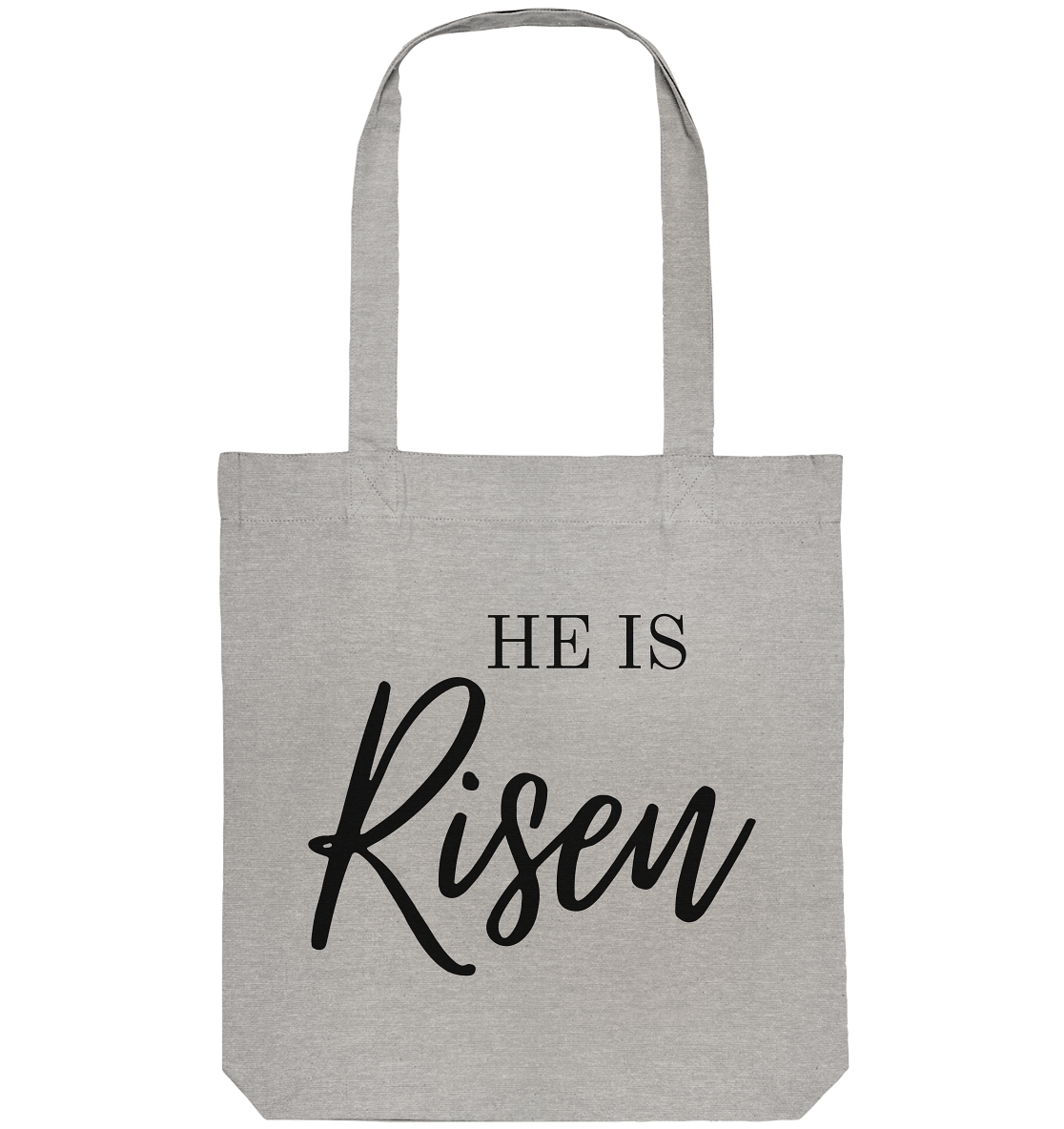 He is Risen - Organic Tote-Bag - wertvoll und geliebt