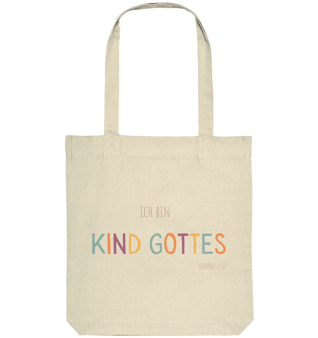 Kind Gottes - Organic Tote-Bag - wertvoll und geliebt