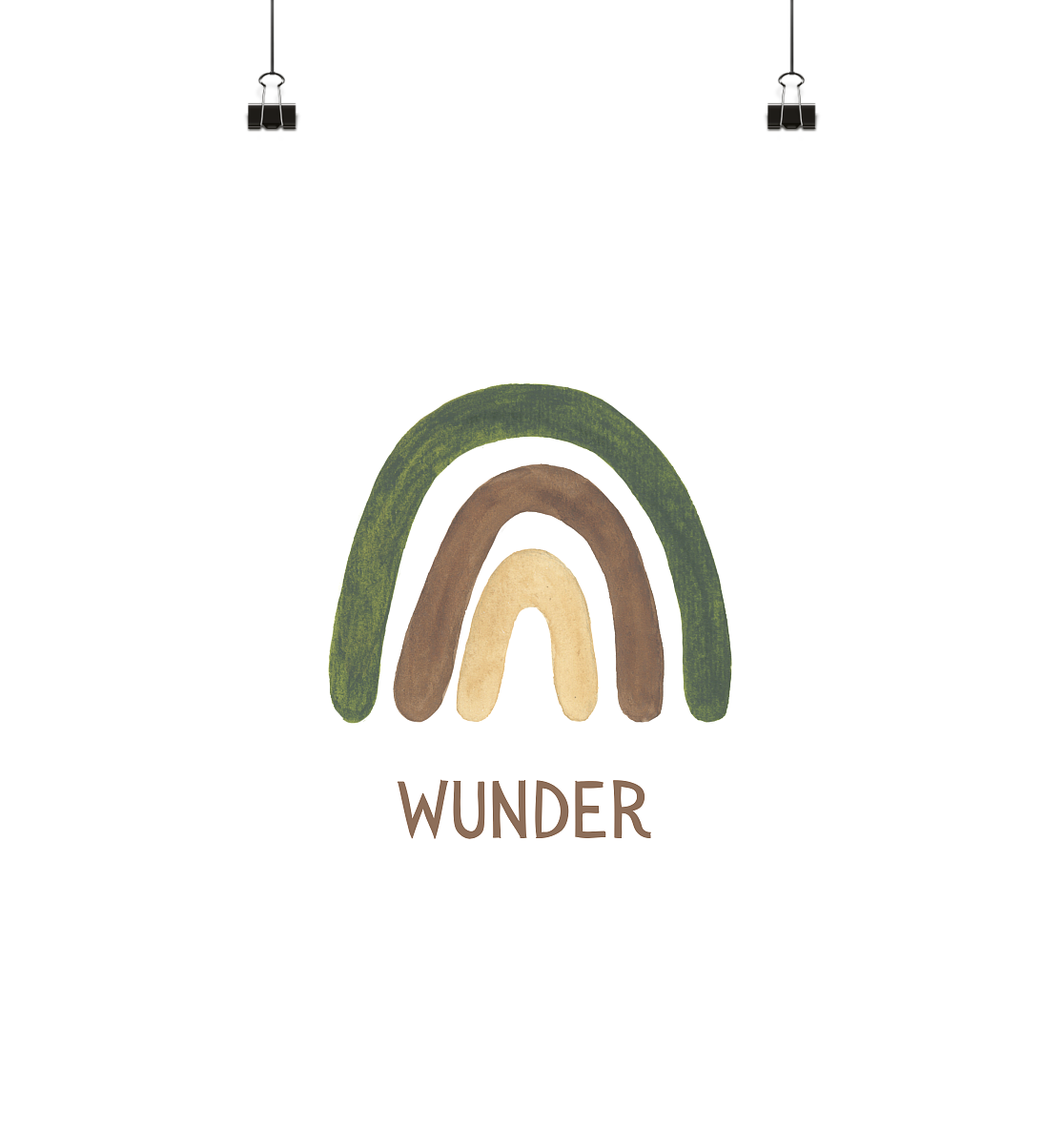 Wunder - Poster Din A3 (hoch) - wertvoll und geliebt