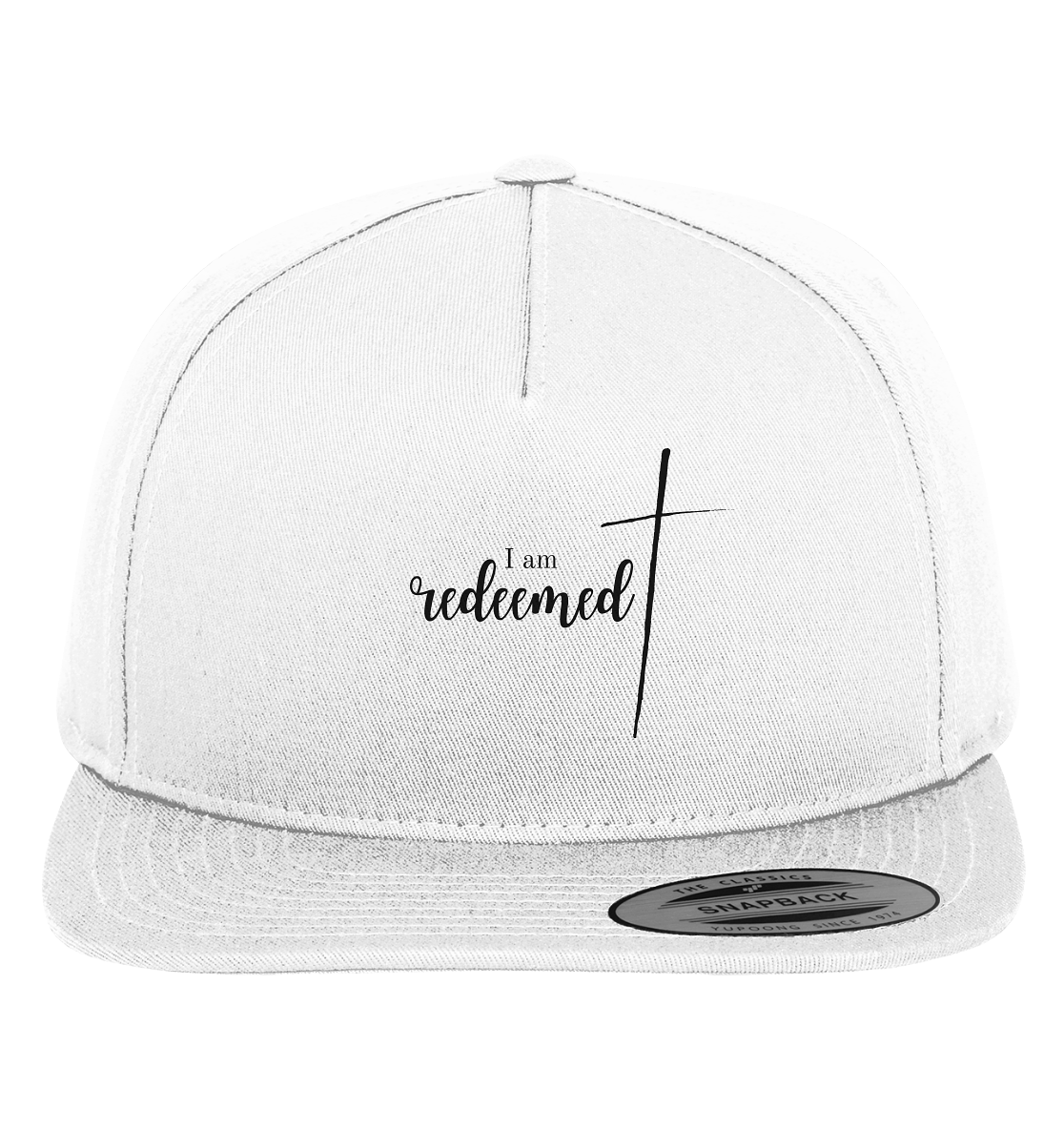 I am redeemed - Premium Snapback - wertvoll und geliebt