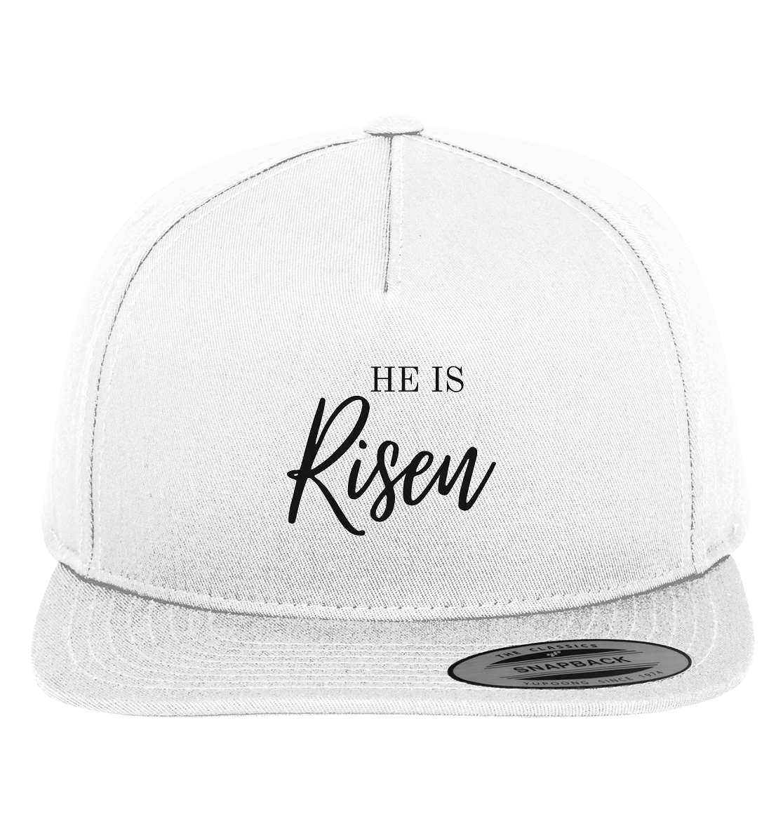 He is Risen - Premium Snapback - wertvoll und geliebt