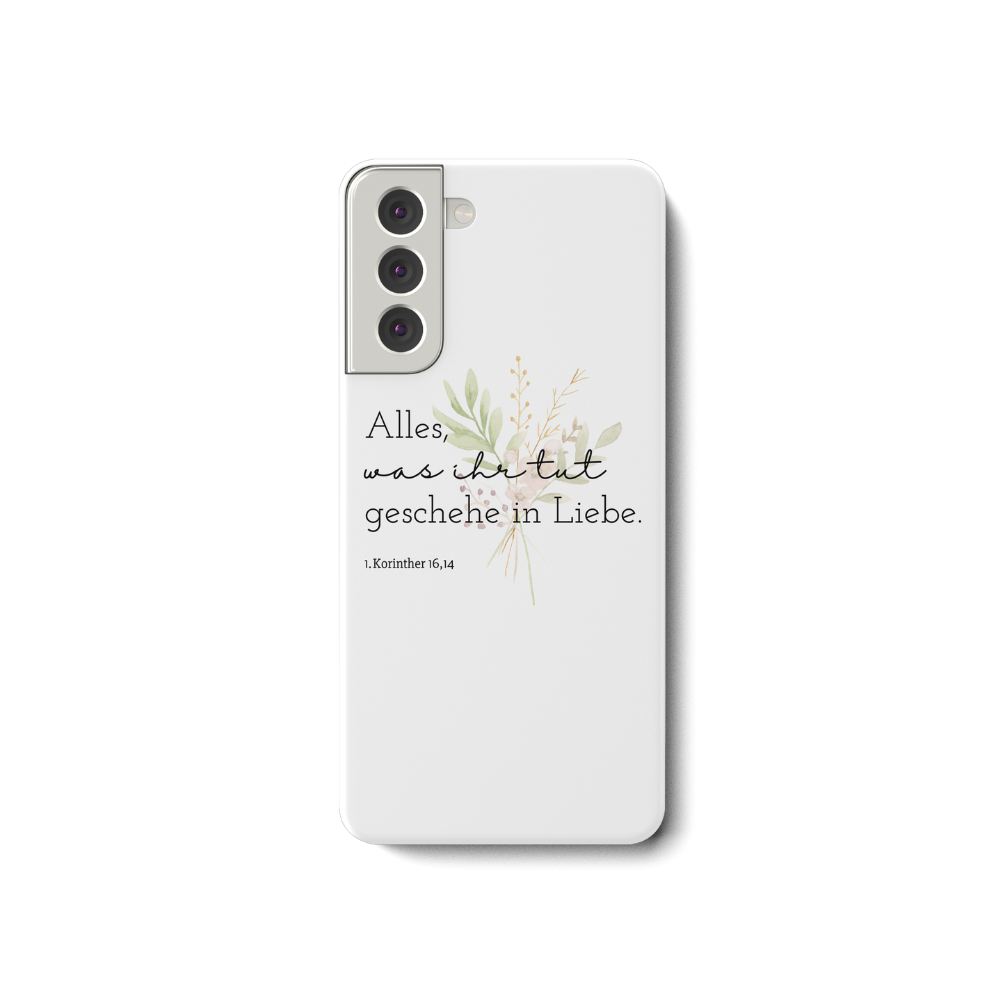 In Liebe - Samsung Galaxy S21 Handyhülle - wertvoll und geliebt