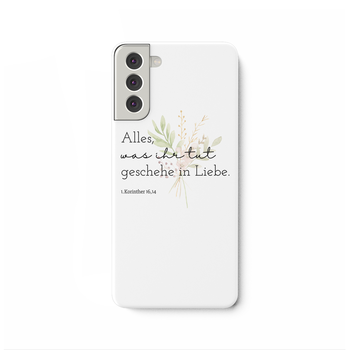 In Liebe - Samsung Galaxy S21 Plus Handyhülle - wertvoll und geliebt