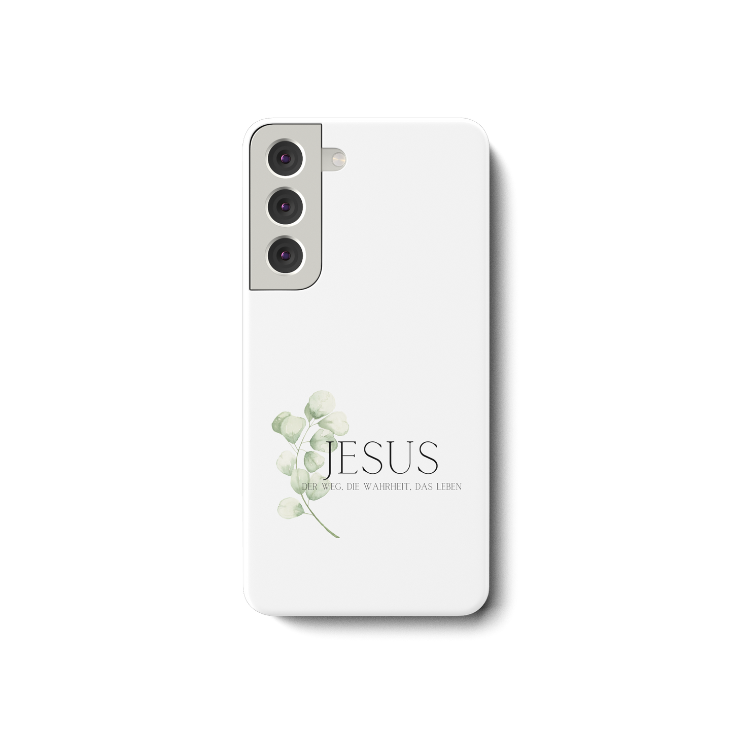 Jesus - der Weg, die Wahrheit, das Leben - Samsung Galaxy S22 Handyhülle - wertvoll und geliebt