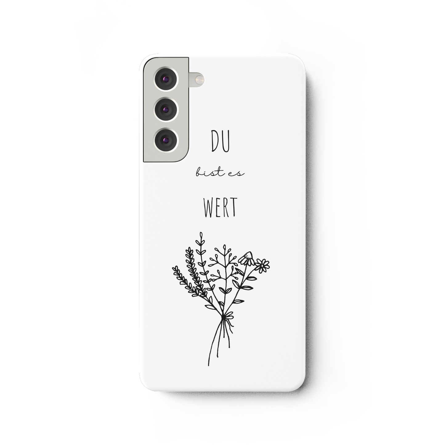Du bist es wert - Samsung Galaxy S22 Plus Handyhülle - wertvoll und geliebt