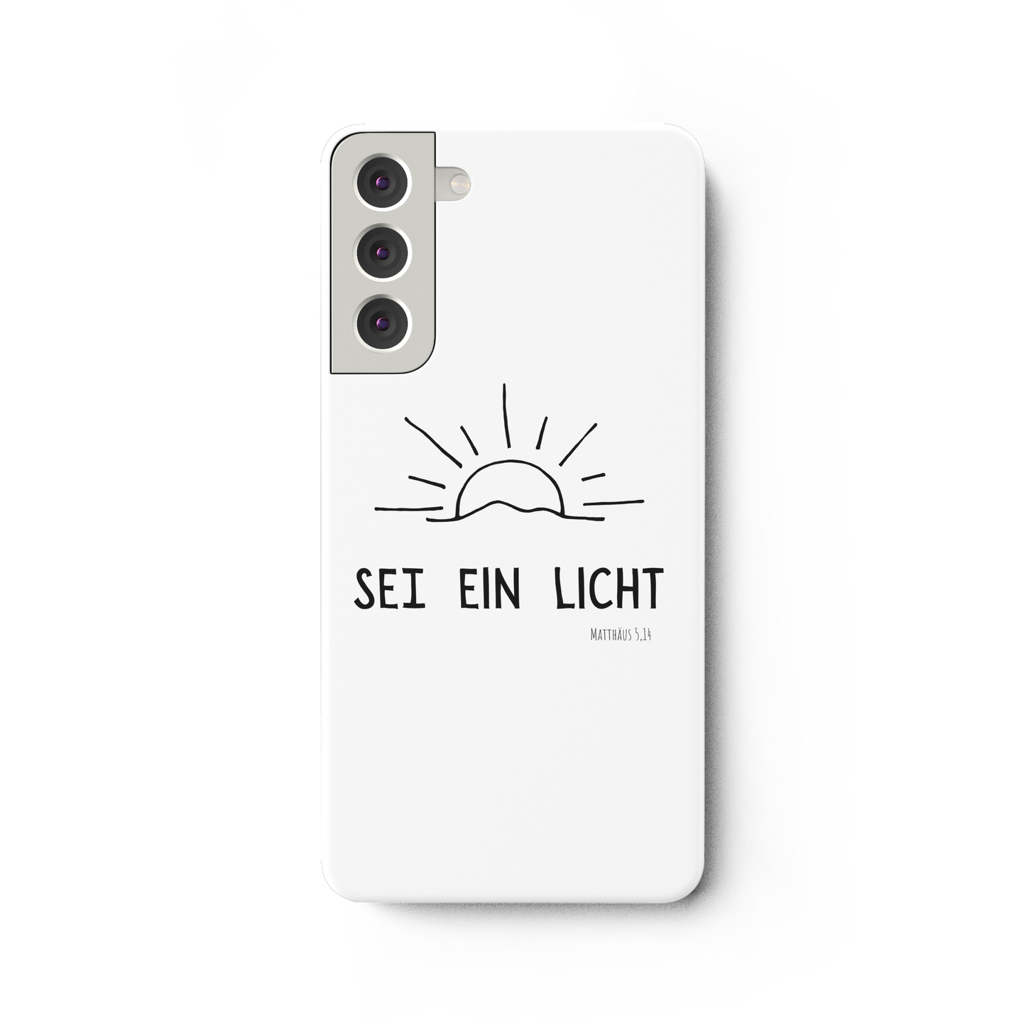 Sei ein Licht - Samsung Galaxy S22 Plus Handyhülle - wertvoll und geliebt