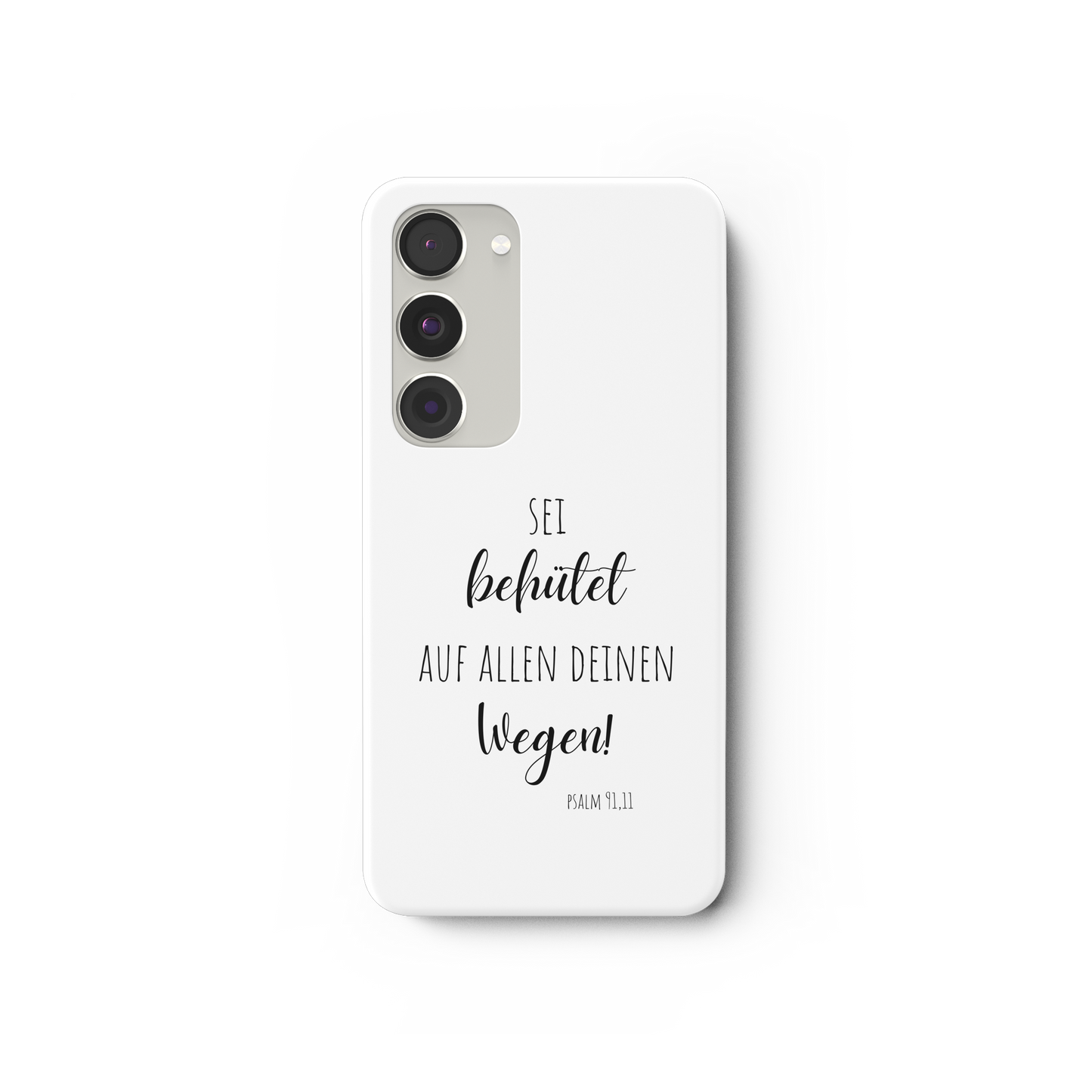 Sei behütet - Samsung Galaxy S23 Handyhülle - wertvoll und geliebt