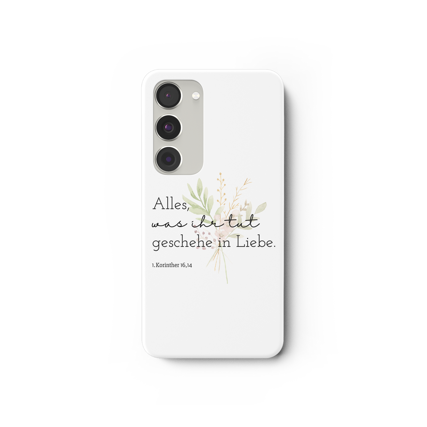 In Liebe - Samsung Galaxy S23 Handyhülle - wertvoll und geliebt