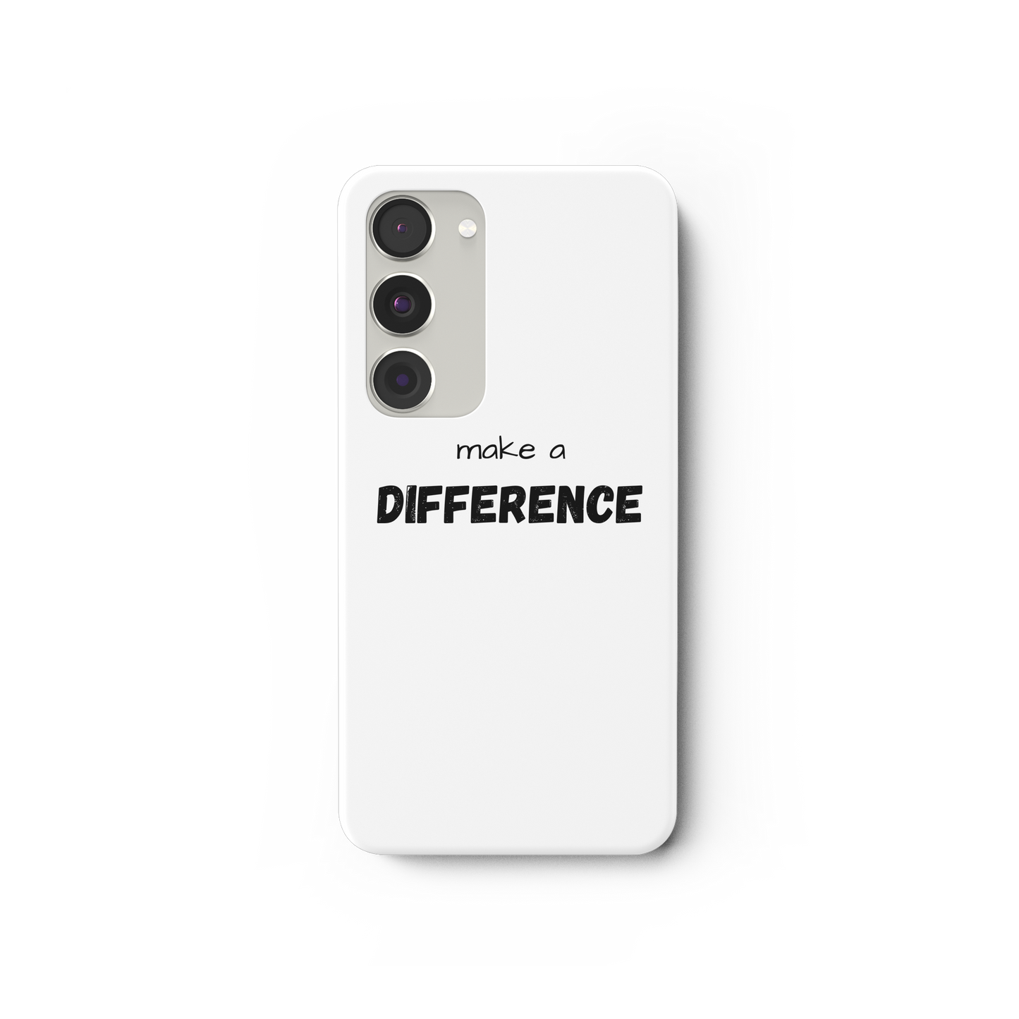 make a difference - Samsung Galaxy S23 Handyhülle - wertvoll und geliebt