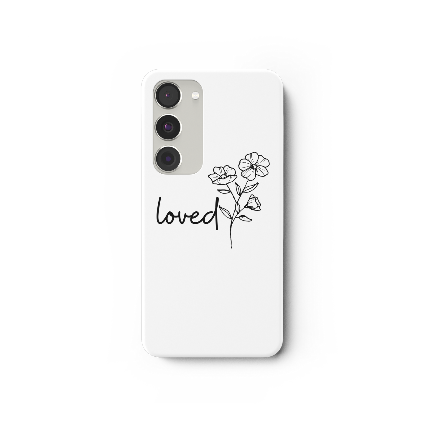 loved - Samsung Galaxy S23 Handyhülle - wertvoll und geliebt