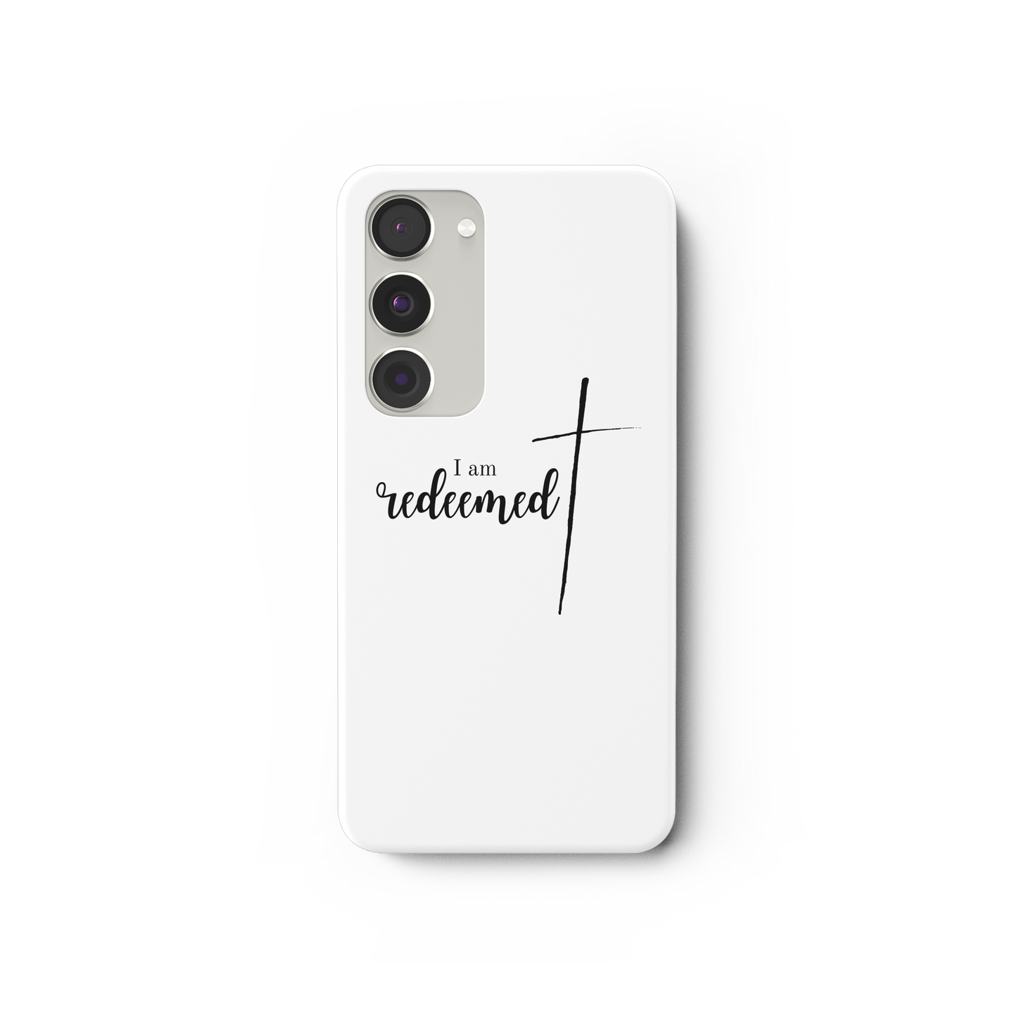 I am redeemed - Samsung Galaxy S23 Handyhülle - wertvoll und geliebt