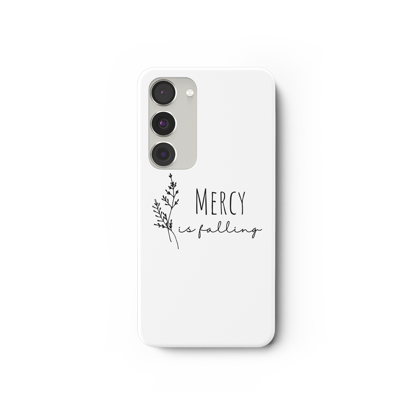 Mercy is falling - Samsung Galaxy S23 Handyhülle - wertvoll und geliebt