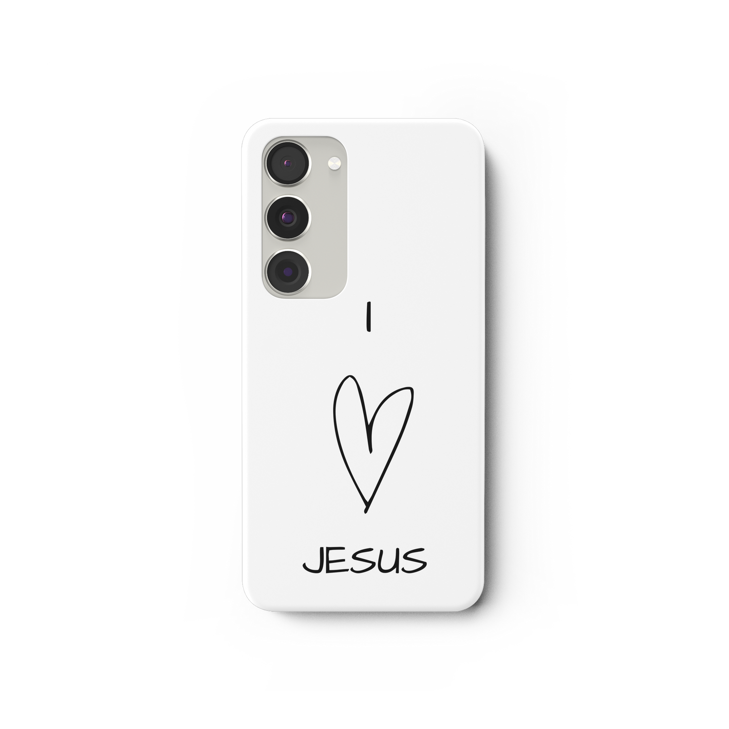 I love Jesus - Samsung Galaxy S23 Handyhülle - wertvoll und geliebt