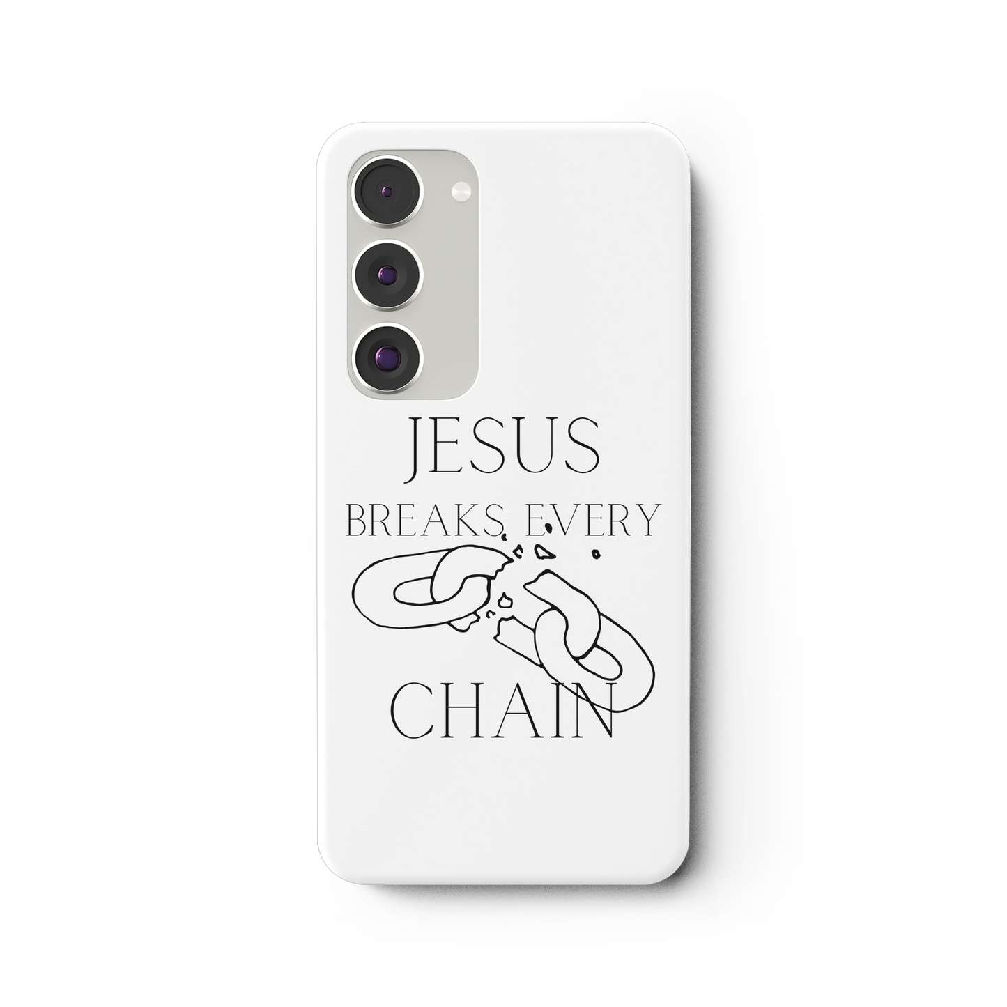 break every chain - Samsung Galaxy S23 Plus Handyhülle - wertvoll und geliebt