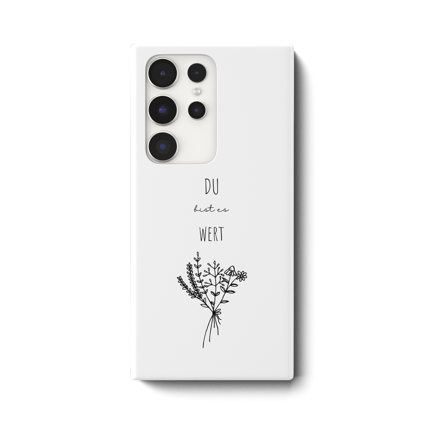 Du bist es wert - Samsung Galaxy S23 Ultra Handyhülle - wertvoll und geliebt