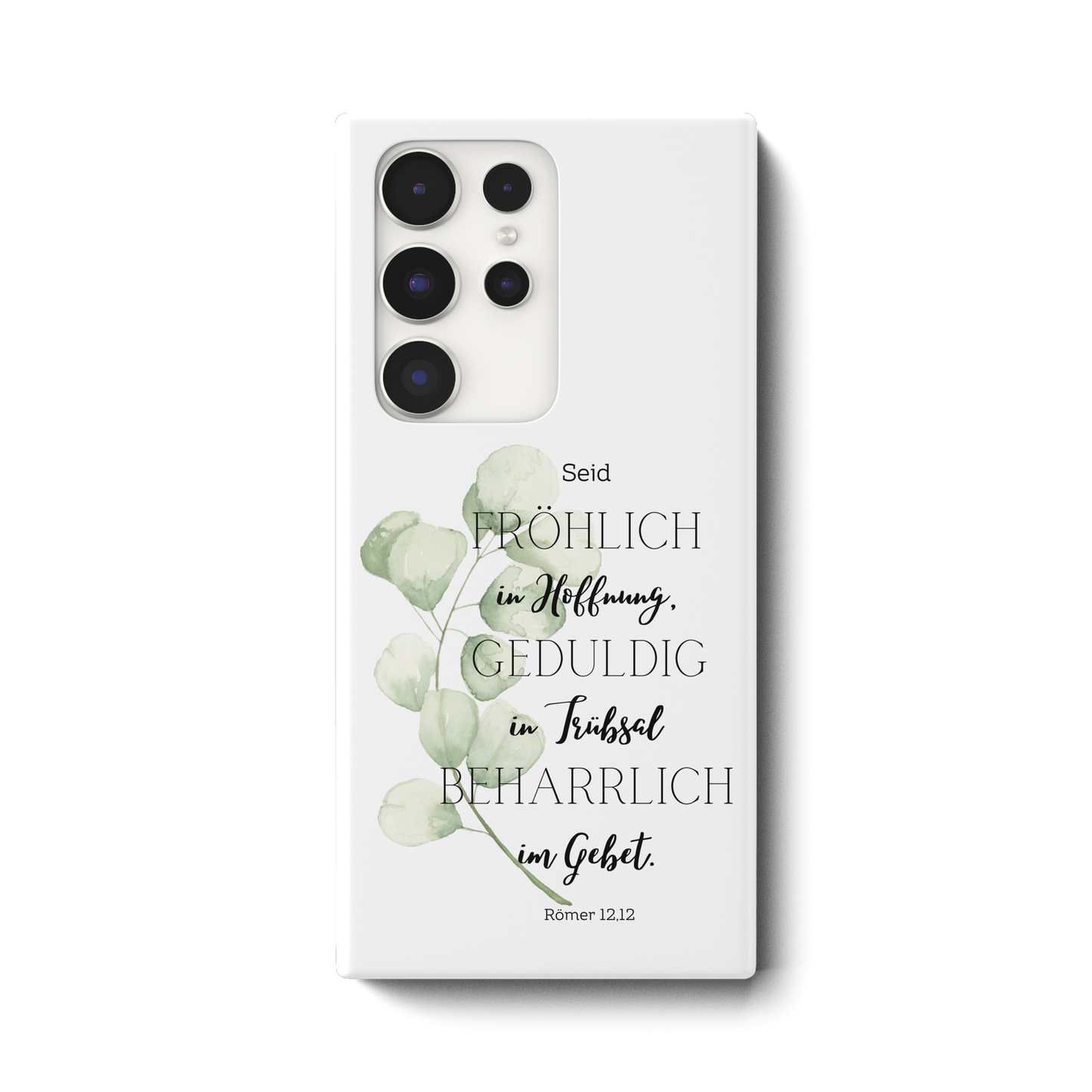 Römer 12,12 - Samsung Galaxy S23 Ultra Handyhülle - wertvoll und geliebt