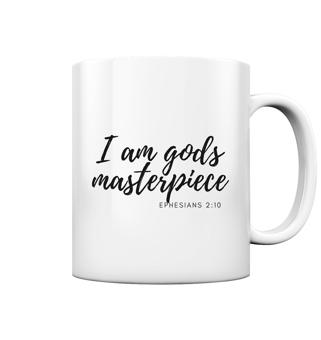 Gods Masterpiece - Tasse glossy - wertvoll und geliebt