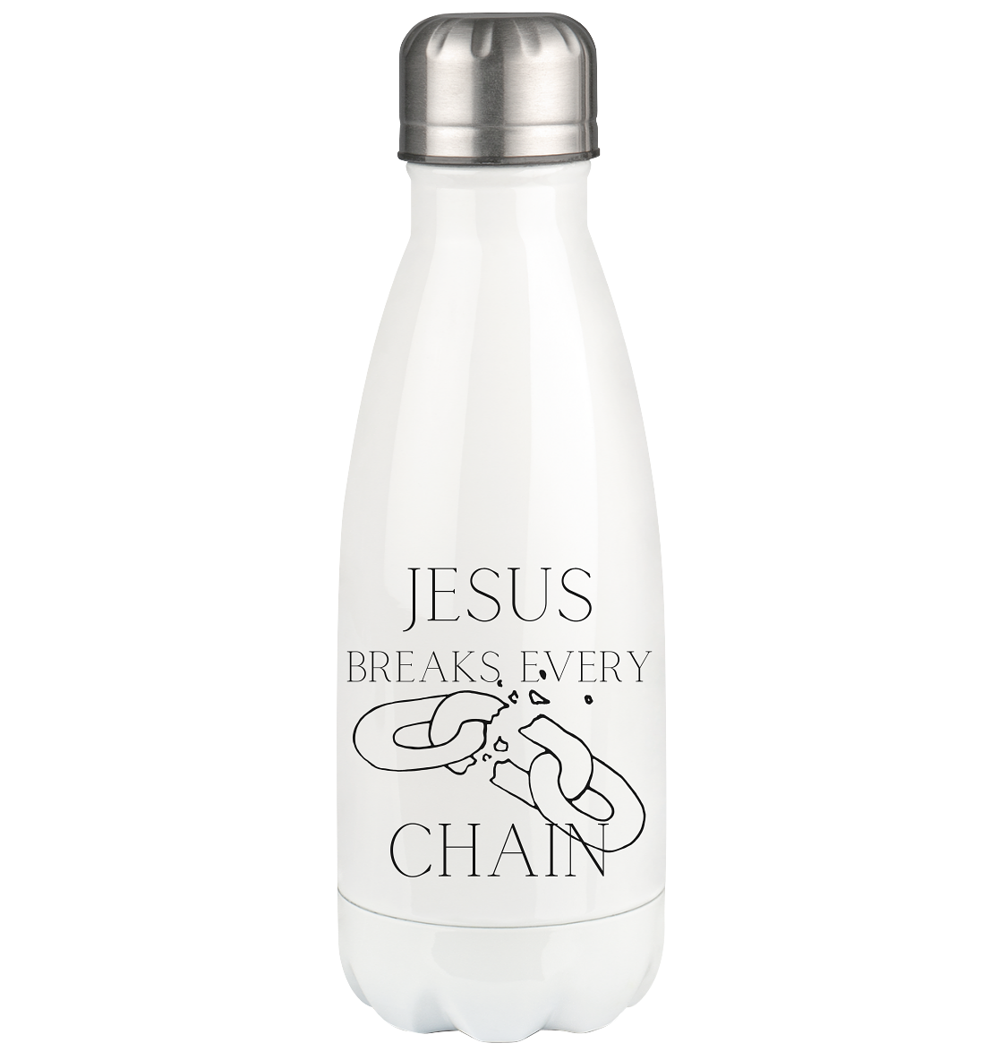 break every chain - Thermoflasche 350ml - wertvoll und geliebt