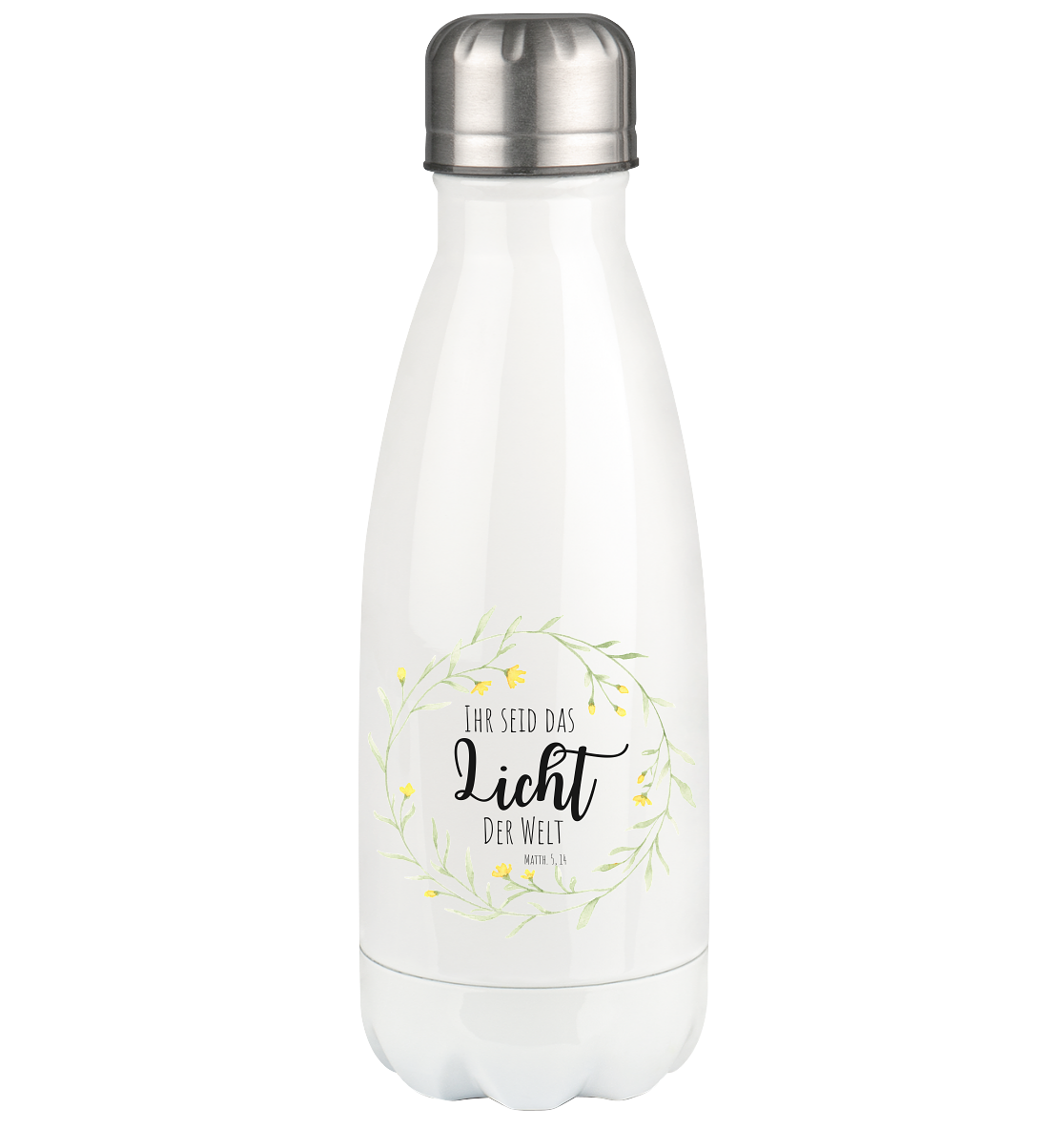 Licht der Welt - Thermoflasche 350ml - wertvoll und geliebt